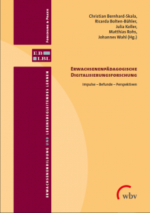 Cover des Buches Erwachsenenpädagogische Digitalisierungsforschung