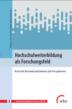 Cover des Sammelwerks Hochschulweiterbildung als Forschungsfeld
